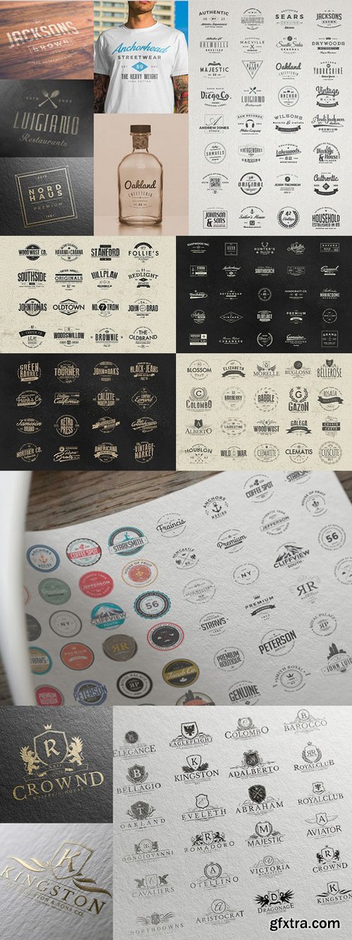 CM - 382 Vintage Logos Bundle 275102