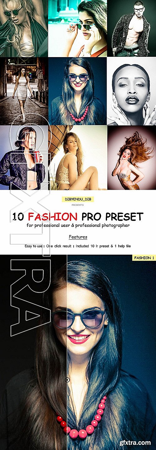 GraphicRiver - 10 Fashion Pro Lightroom Preset 11790075