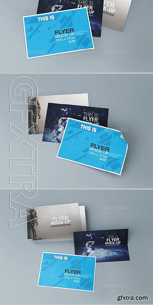 GraphicRiver - Flyer Mock-up v7 11783881