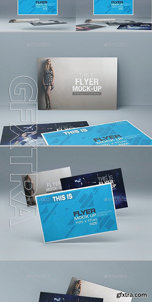 GraphicRiver - Flyer Mock-up v7 11783881