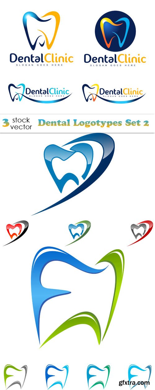 Vectors - Dental Logotypes Set 2