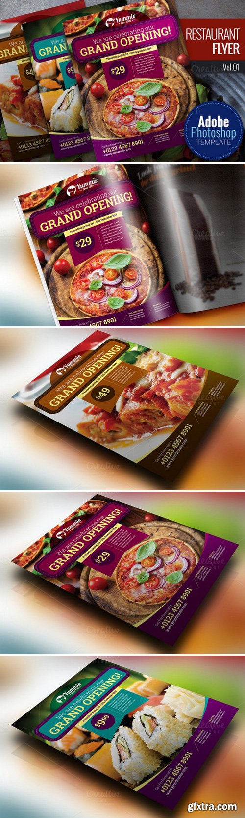 CM - Restaurant Flyer Vol.01 277430