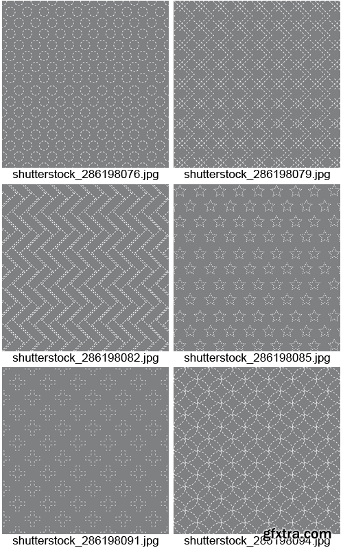 Amazing SS - Japanese Geometric Patterns, 25xEPS