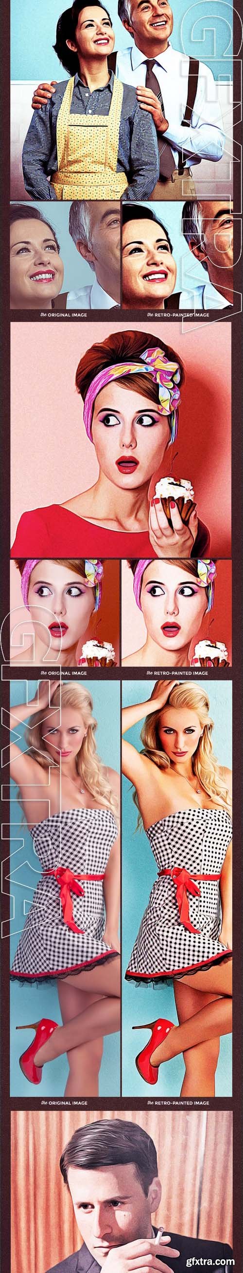 Retro Painting Machine - Vintage Effect Action - GraphicRiver 11769863