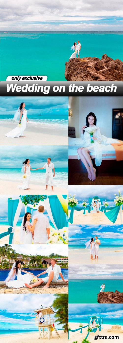 Wedding on the beach - 10 UHQ JPEG