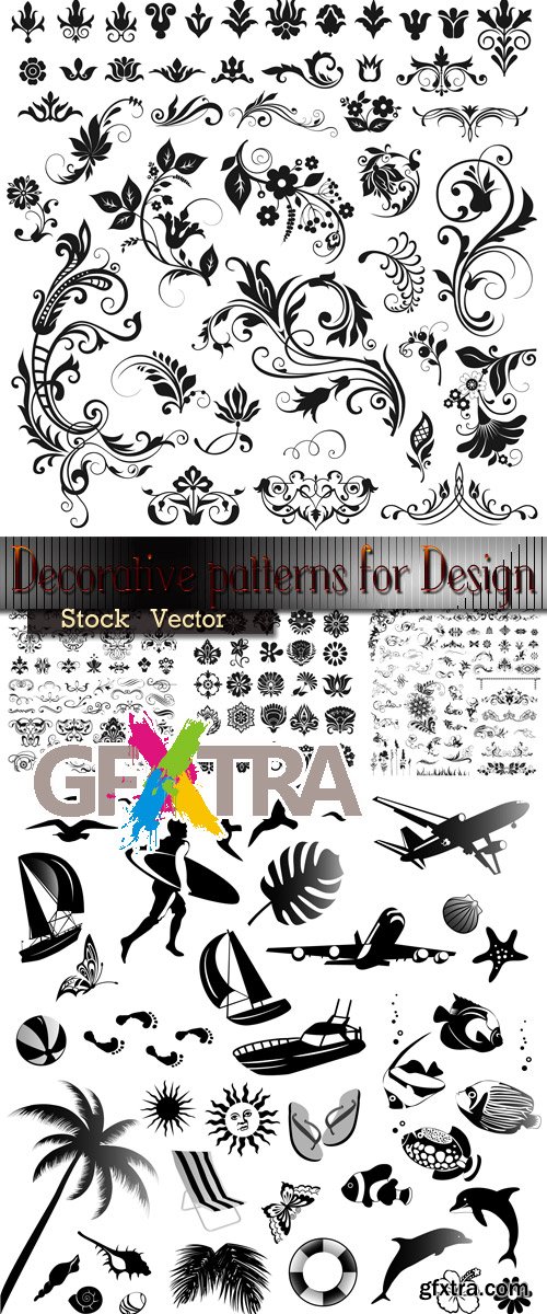 Decorative design in Vector 7