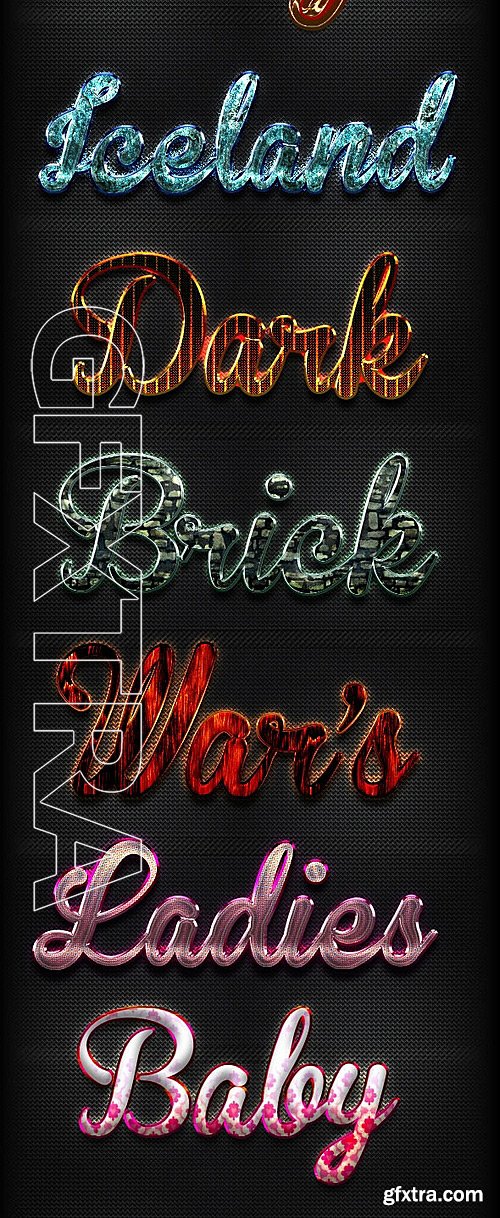 GraphicRiver - 24 Photoshop Text Effect Styles Vol 2 11794494