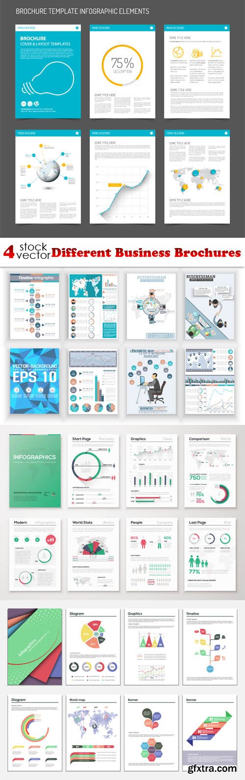 Vectors - Different Business Brochures