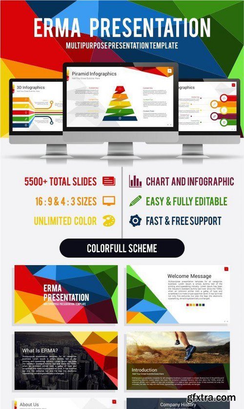 GraphicRiver Erma - Multipurpose PowerPoint Template 11662478