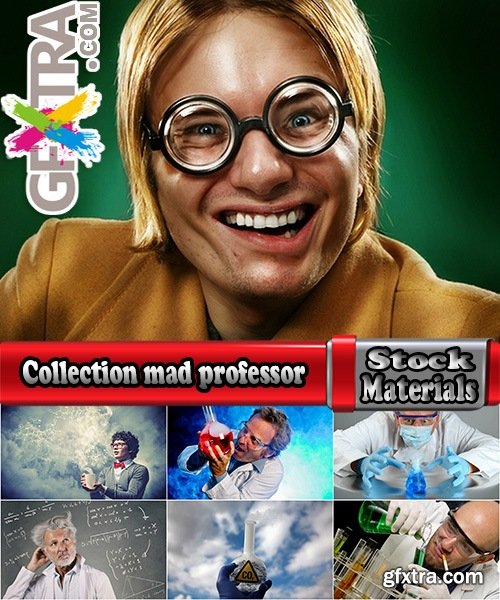 Collection mad professor science scientist chemistry laboratory 25 HQ Jpeg