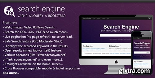 CodeCanyon - PHP Search Engine v1.4 - 4052196