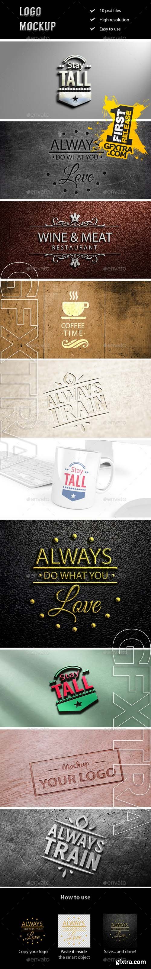 Logo Mockup Collection 2 - GraphicRiver 11690846