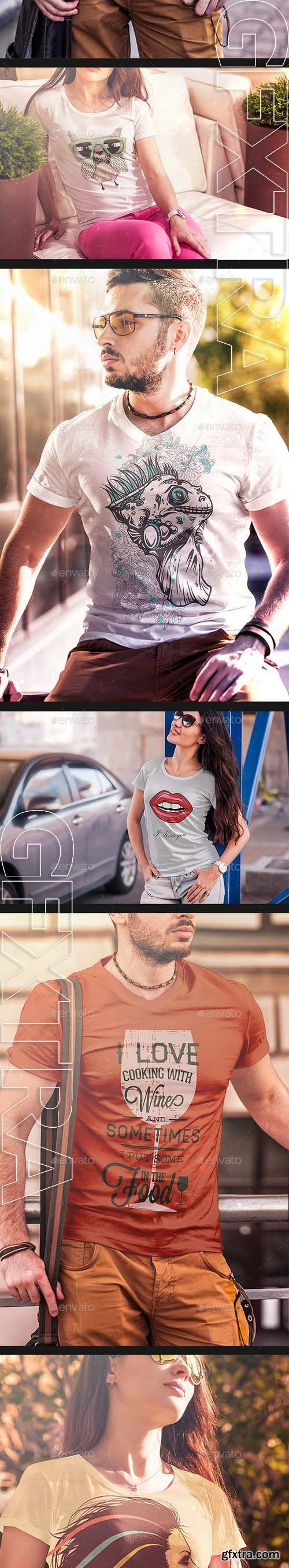 T-Shirt Fashion Mock-Up - GraphicRiver 11725001