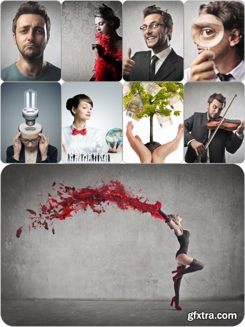 Stock Photos Interesting Creative People Pack 2