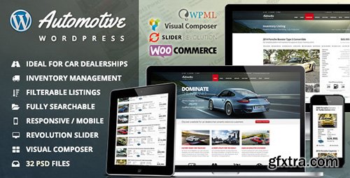 ThemeForest - Automotive v4.3 - Car Dealership Business WordPress Theme - 9210971