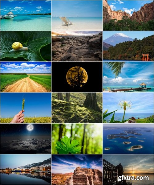 Collection beautiful landscapes from around the world field sea Moon cloud dawn 25 HQ Jpeg