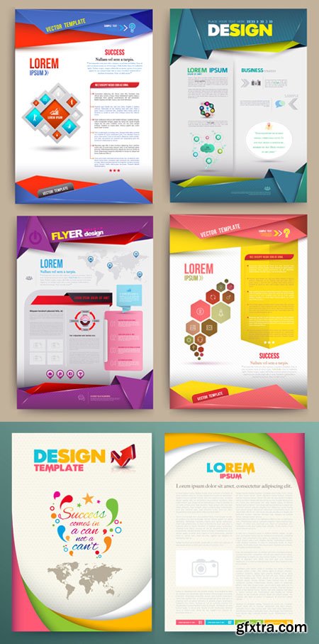 Modern Cover Brochure Design Vector