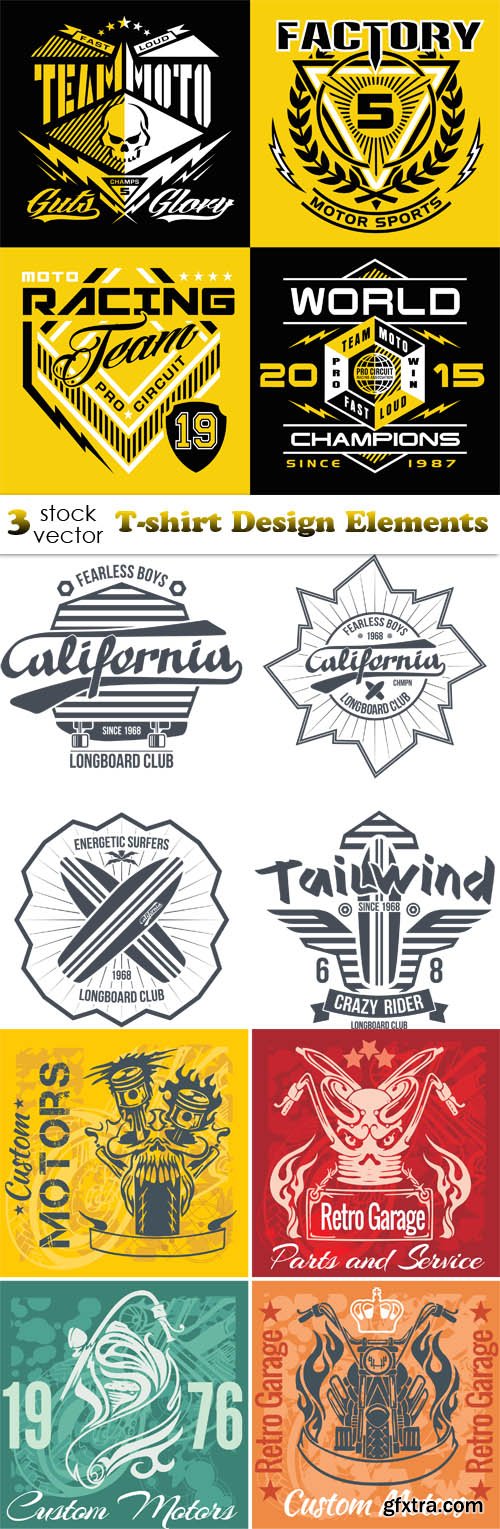 Vectors - T-shirt Design Elements