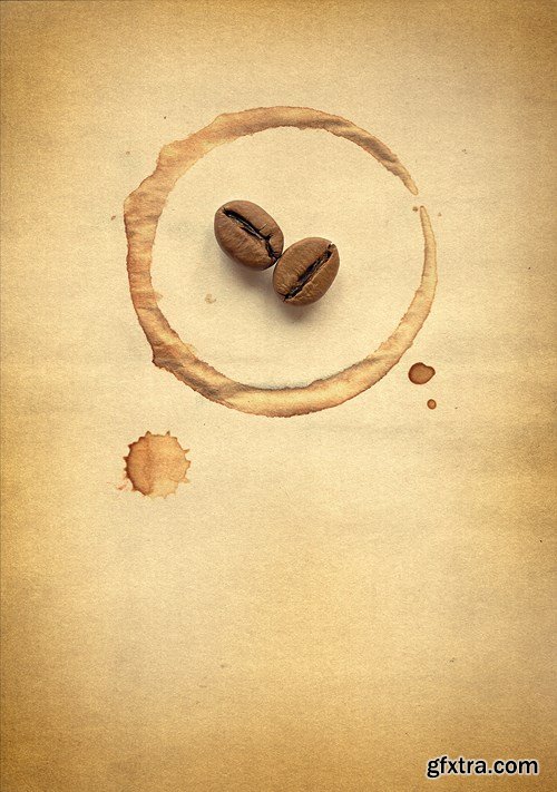 Coffee Grunge Background - 10x UHQ JPEG