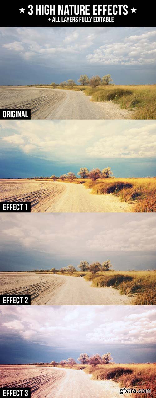 GraphicRiver - 3 High Nature Effects 2433908