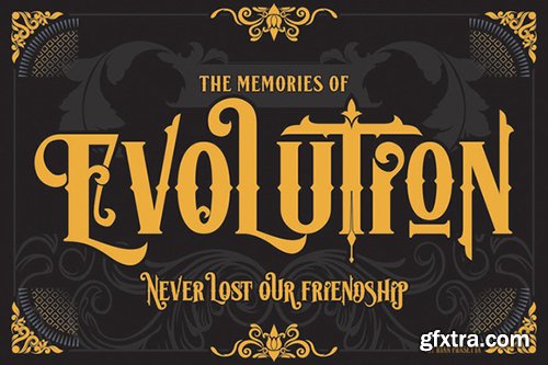 CM Lost Volution Font 295871