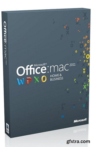 Office 2011 v14.5.2 SP4 VL (Mac OS X)