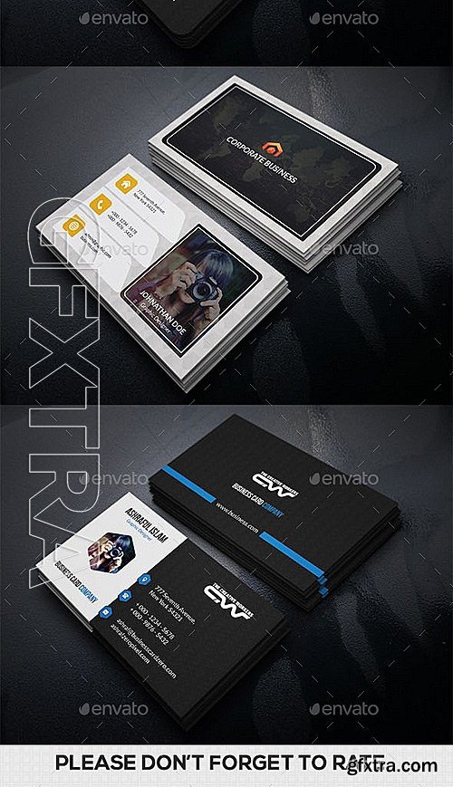 GraphicRiver - Personal Business Card Bundle 11857299