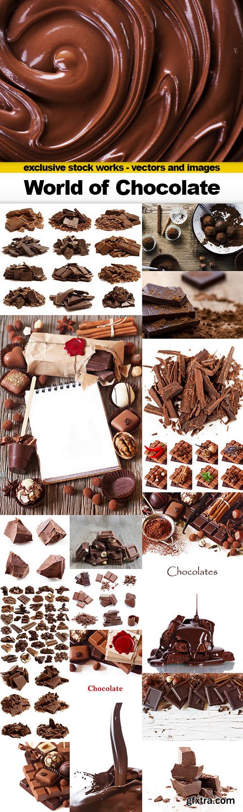 World of Chocolate - 25x UHQ JPEG