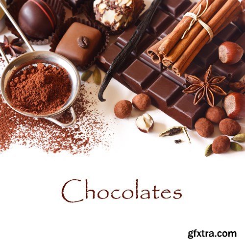 World of Chocolate - 25x UHQ JPEG