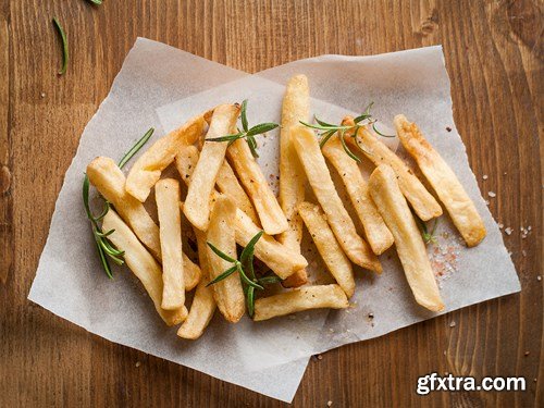 French Fried Potatoes - 16x UHQ JPEG