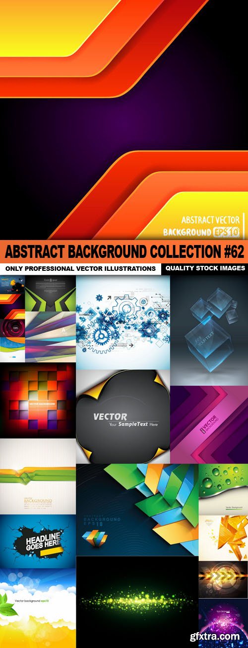 Abstract Background Collection #62 - 20 Vector