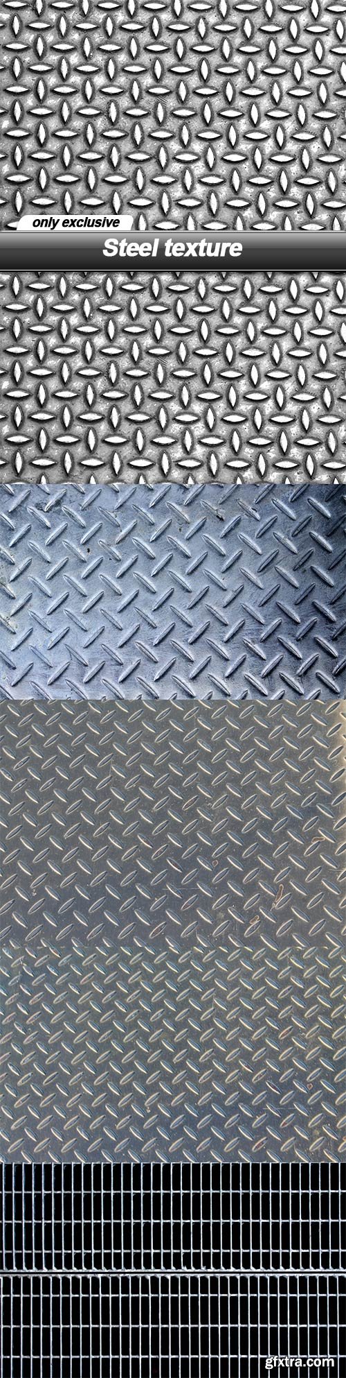 Steel texture - 5 UHQ JPEG