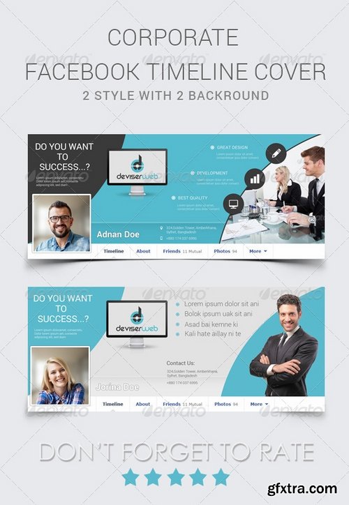 GraphicRiver - Corporate Facebook Timeline Cover 8332257