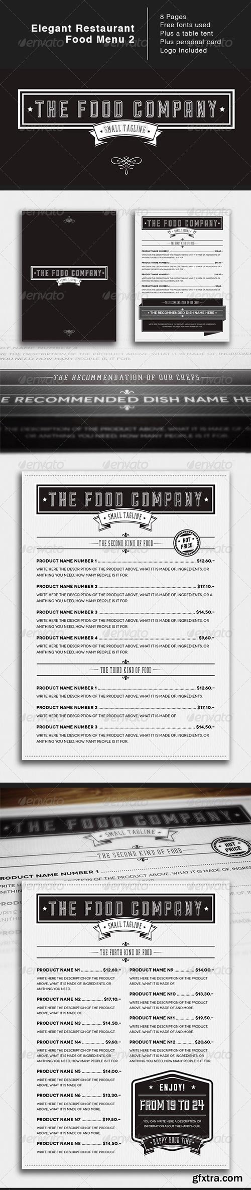 GraphicRiver - Elegant Food Menu 2 - 5054624