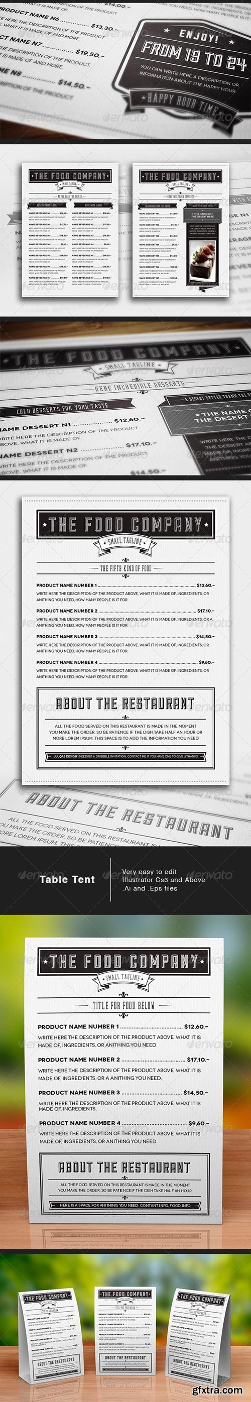 GraphicRiver - Elegant Food Menu 2 - 5054624