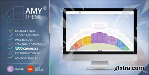 ThemeForest - AMY Theme v1.51 - Creative Multi-Purpose WordPress Theme - 8557370