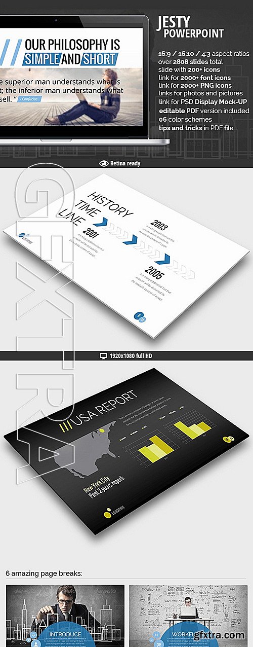 GraphicRiver - Jesty Powerpoint Presentation 7474862