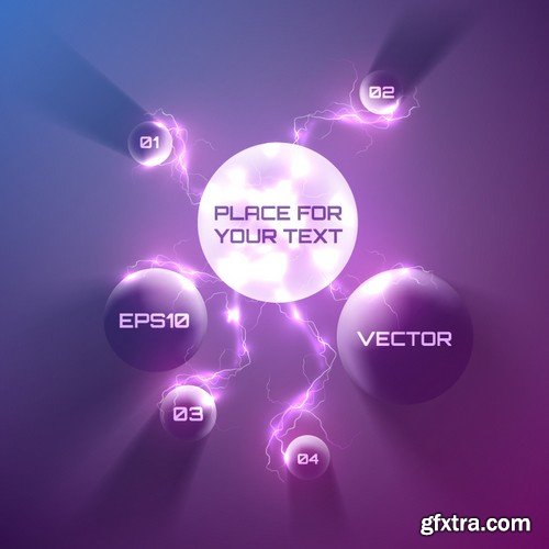 Stock Vectors - Abstract Background 8, 25xEPS