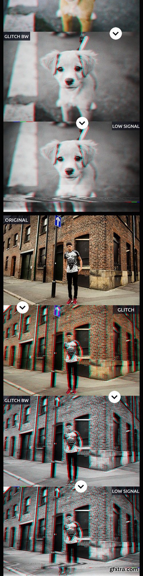 GraphicRiver - 11780066 3 Glitch Photoshop Action