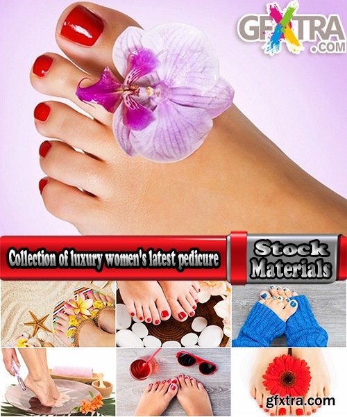 Collection of luxury women\'s latest pedicure foot spa treatment  25 HQ Jpeg