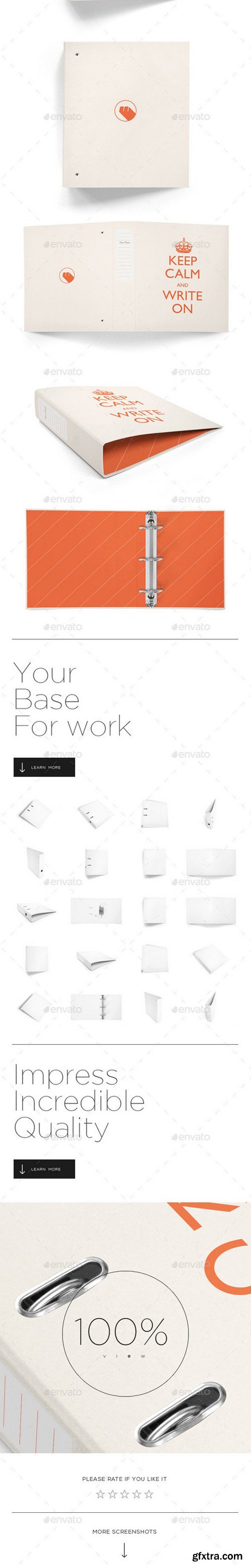 GraphicRiver - 11809786 Binder Mock-up