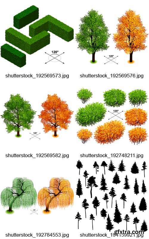 Amazing SS - Trees & Plants, 25xEPS