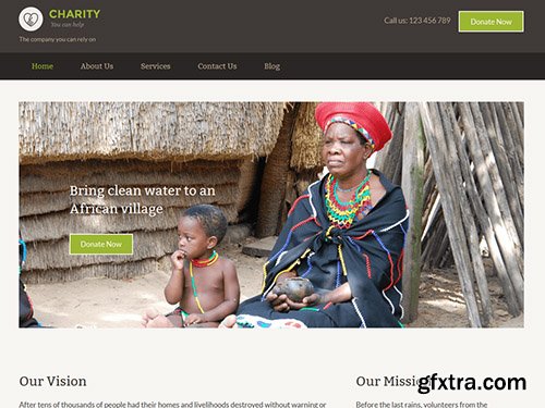 Templatic - Charity v1.0 - WordPress Theme