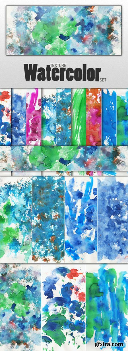 10 Watercolor Textures