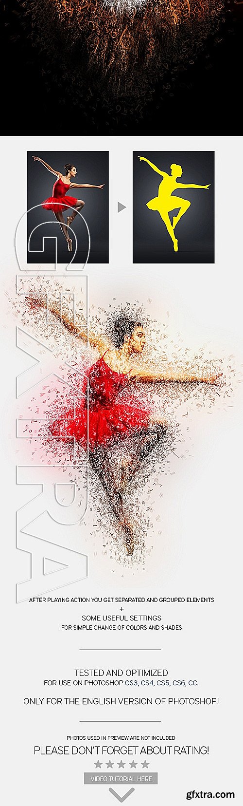 GraphicRiver - Numeric Photoshop Action 11876113