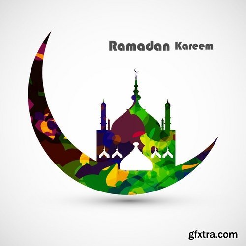 Greeting Cards for Ramadan Kareem III, 25xEPS