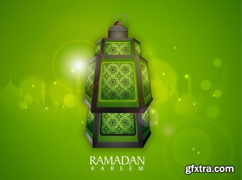 Greeting Cards for Ramadan Kareem III, 25xEPS