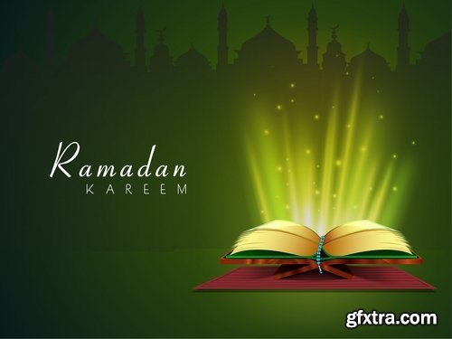 Greeting Cards for Ramadan Kareem III, 25xEPS