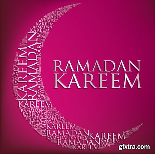 Greeting Cards for Ramadan Kareem III, 25xEPS