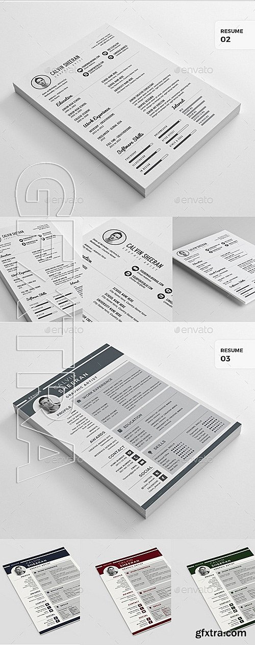 GraphicRiver - Resume Bundle 11658303